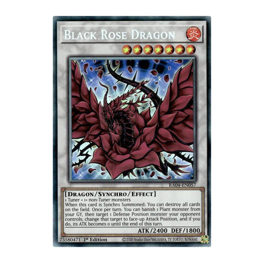 Yu-Gi-Oh! Black Rose Dragon (PCR) - Quarter Century Stampede