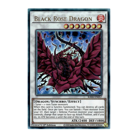 Yu-Gi-Oh! Black Rose Dragon (PUR) - Quarter Century Stampede