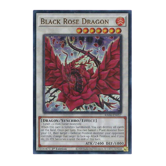 Yu-Gi-Oh! Black Rose Dragon (UR) - Quarter Century Stampede