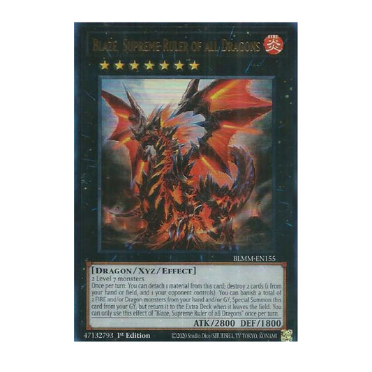 Yu-Gi-Oh! Blaze, Supreme Ruler of all Dragons - Battles of Legend: Monster Mayhem (BLMM)
