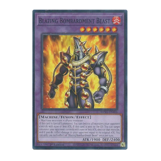 Yu-Gi-Oh! Blazing Bombardment Beast - 2025 Mega-Pack (MP25)