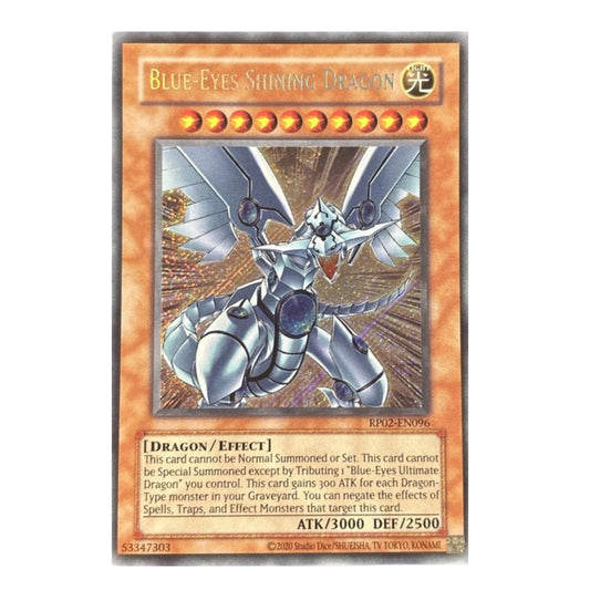 Yu-Gi-Oh! Blue-Eyes Shining Dragon - Retro Pack 2 (2020 Date Reprint) (RP02)