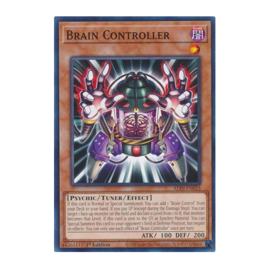 Yu-Gi-Oh! Brain Controller - Alliance Insight (ALIN)