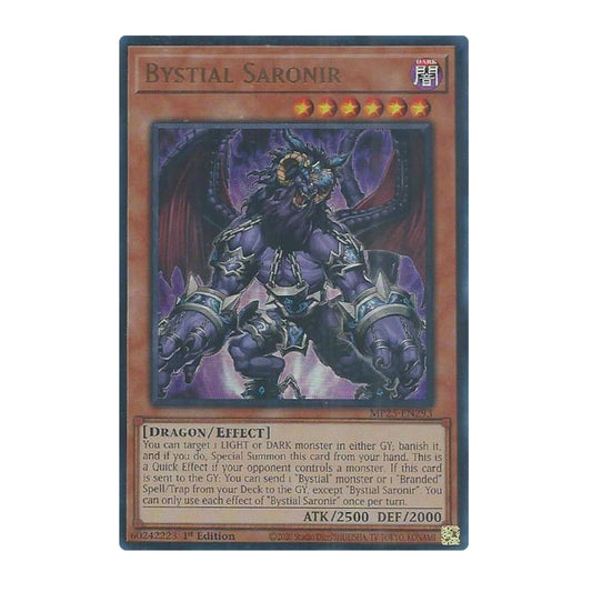 Yu-Gi-Oh! Bystial Saronir - 2025 Mega-Pack (MP25)