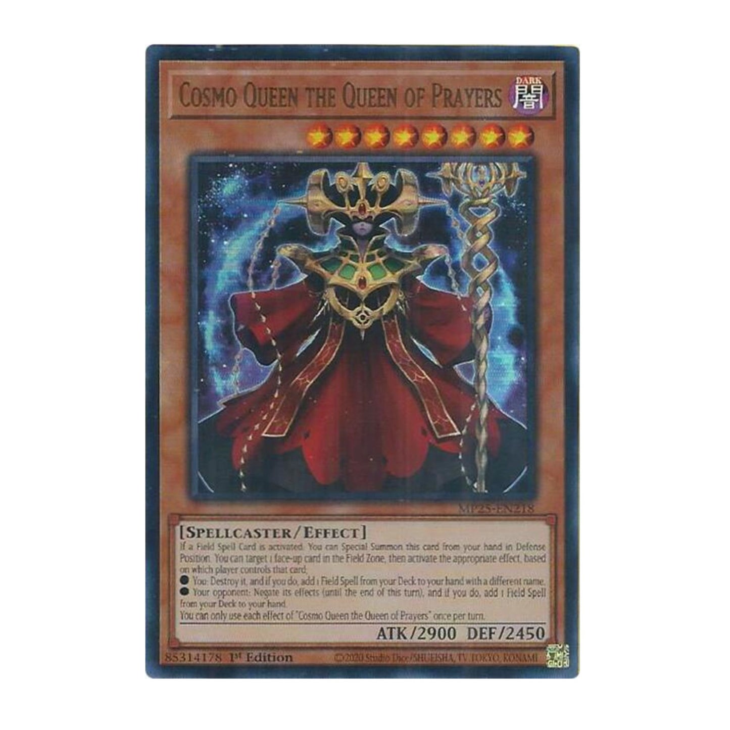 Yu-Gi-Oh! Cosmo Queen the Queen of Prayers - 2025 Mega-Pack (MP25)