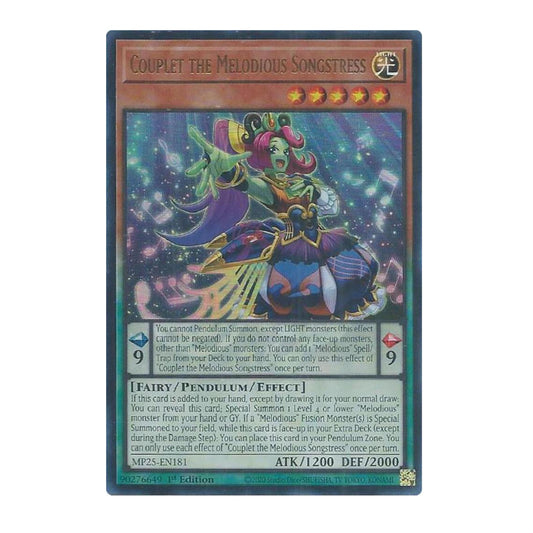 Yu-Gi-Oh! Couplet the Melodious Songstress - 2025 Mega-Pack (MP25)