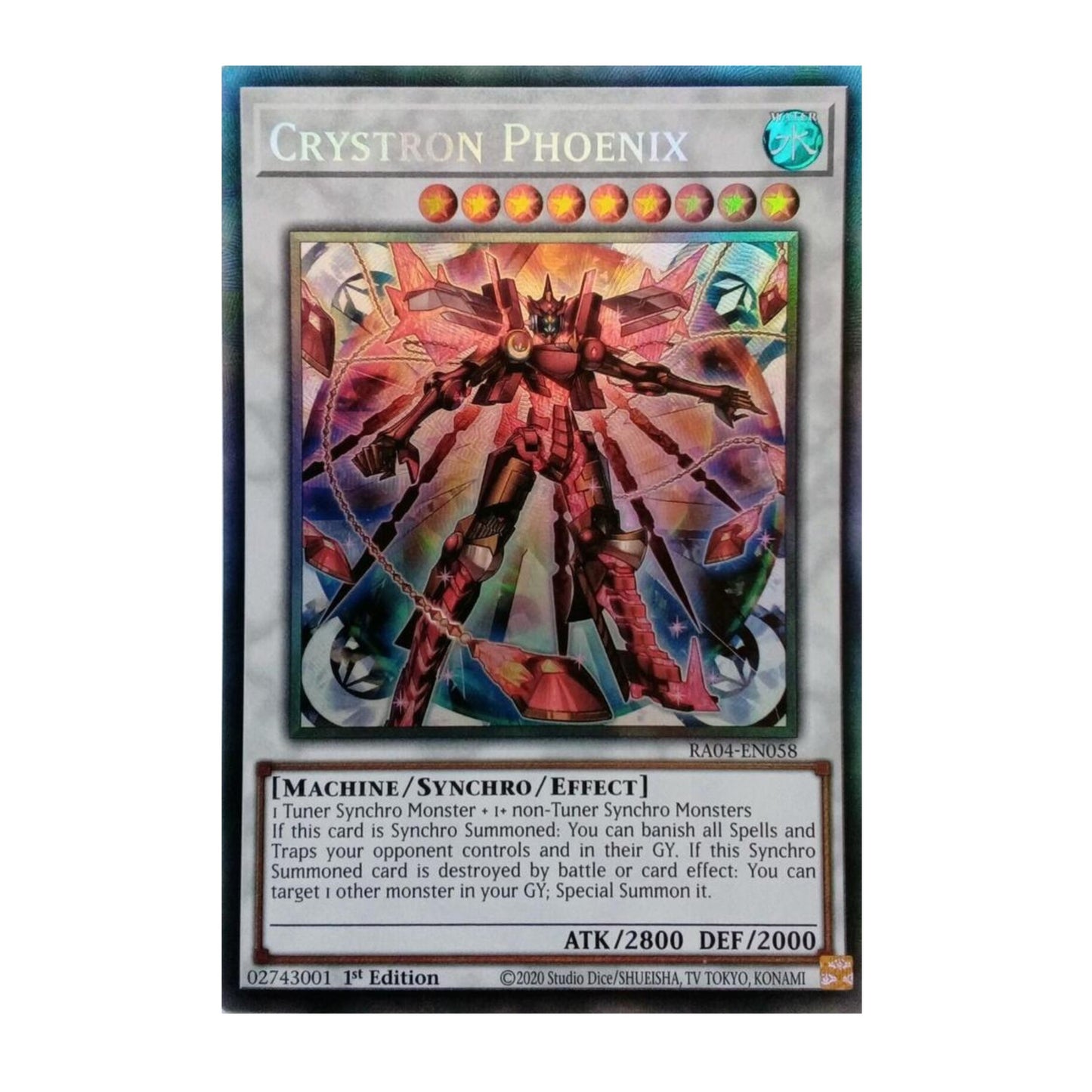 Yu-Gi-Oh! Crystron Phoenix (PCR) - Quarter Century Stampede