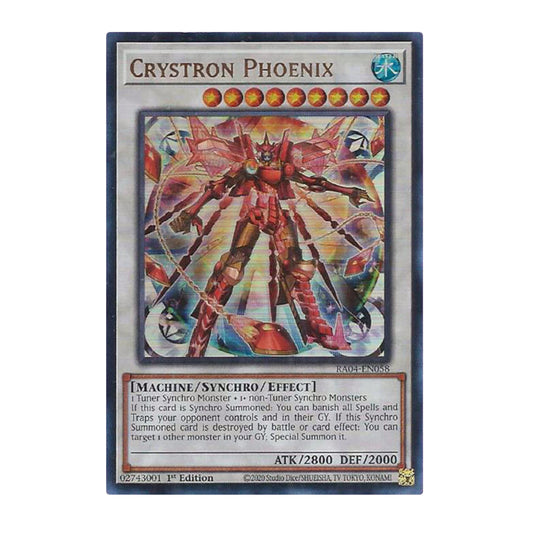 Yu-Gi-Oh! Crystron Phoenix (UR) - Quarter Century Stampede