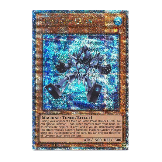 Yu-Gi-Oh! Crystron Quan (Quarter Century Secret Rare) - Quarter Century Stampede