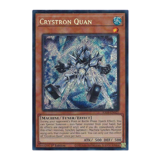 Yu-Gi-Oh! Crystron Quan (Secret Rare) - Quarter Century Stampede
