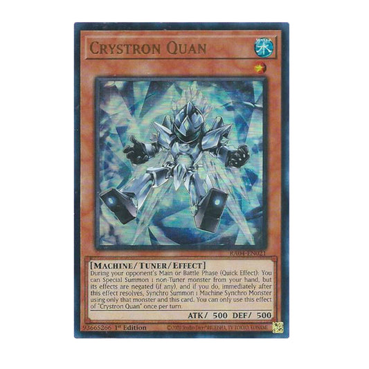 Yu-Gi-Oh! Crystron Quan (UR) - Quarter Century Stampede