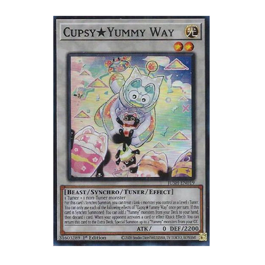Yu-Gi-Oh! CupsyYummy Way (Super Rare) - Justice Hunters (JUSH)