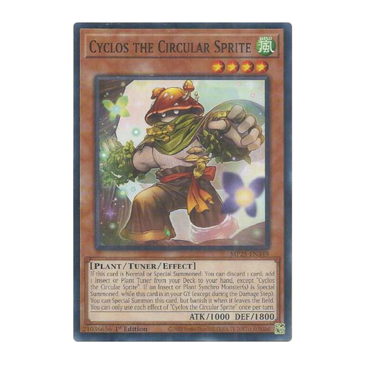 Yu-Gi-Oh! Cyclos the Circular Sprite - 2025 Mega-Pack (MP25)