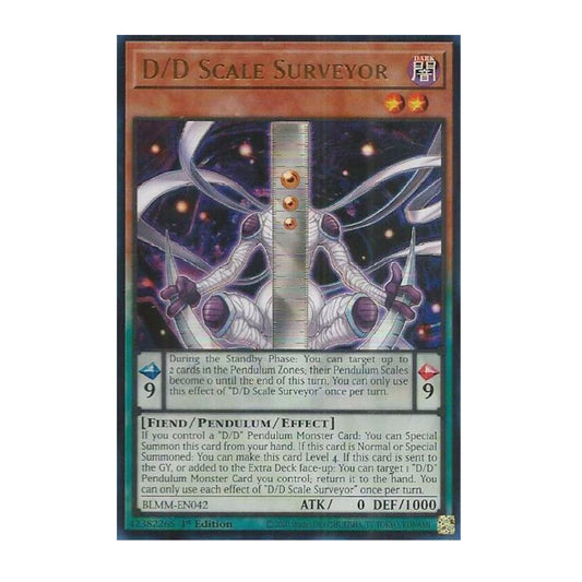 Yu-Gi-Oh! D/D Scale Surveyor - Battles of Legend: Monster Mayhem (BLMM)
