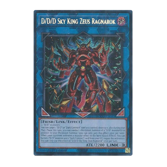 Yu-Gi-Oh! D/D/D Sky King Zeus Ragnarok - Doom of Dimensions (DOOD)