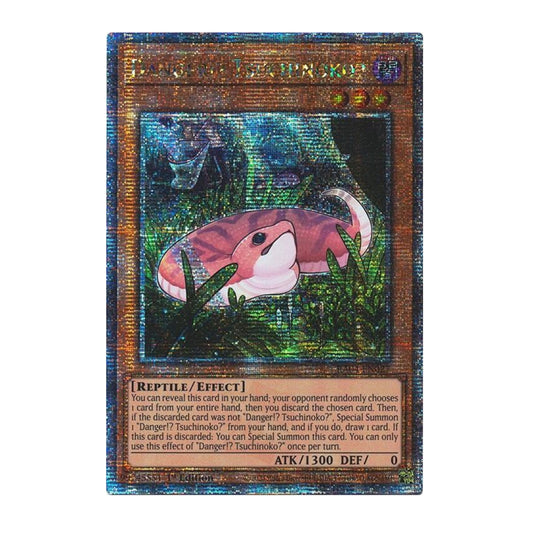 Yu-Gi-Oh! Danger!? Tsuchinoko? (Quarter Century Secret Rare) - Quarter Century Stampede