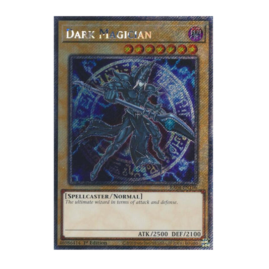 Yu-Gi-Oh! Dark Magician (7th Art) (Platinum Secret Rare) - Quarter Century Stampede