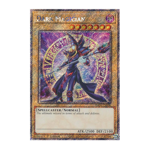 Yu-Gi-Oh! Dark Magician (8th Art) (Platinum Secret Rare) - Quarter Century Stampede