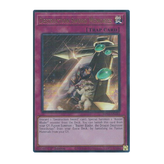 Yu-Gi-Oh! Destruction Sword Memories - 2025 Mega-Pack (MP25)