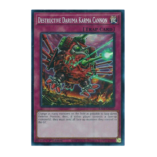 Yu-Gi-Oh! Destructive Daruma Karma Cannon - Quarter Century Stampede