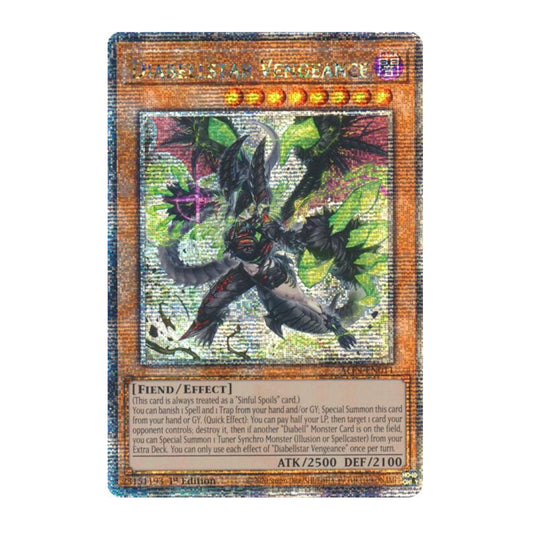 Yu-Gi-Oh! Diabellstar Vengeance (Quarter Century Secret Rare) - Alliance Insight (ALIN)