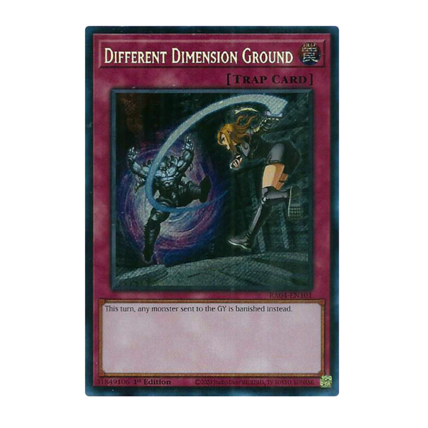 Yu-Gi-Oh! Different Dimension Ground (Secret Rare) - Quarter Century Stampede