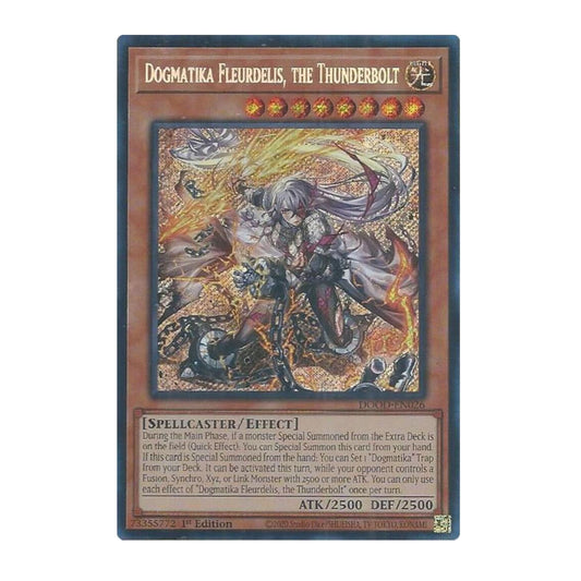 Yu-Gi-Oh! Dogmatika Fleurdelis, the Thunderbolt - Doom of Dimensions (DOOD)