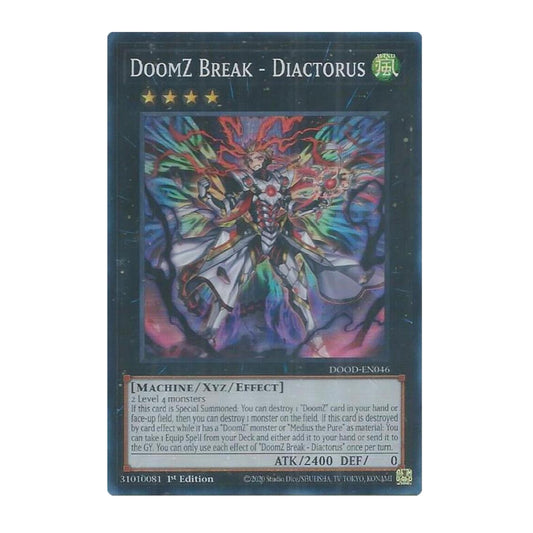 Yu-Gi-Oh! DoomZ Break - Diactorus - Doom of Dimensions (DOOD)