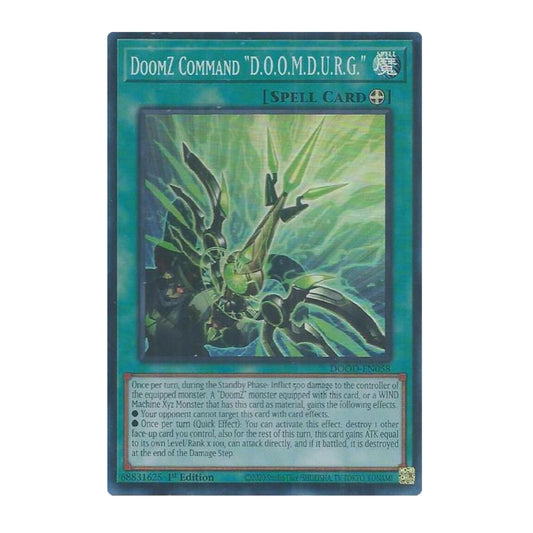 Yu-Gi-Oh! DoomZ Command "D.O.O.M.D.U.R.G." - Doom of Dimensions (DOOD)