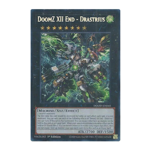 Yu-Gi-Oh! DoomZ XII End - Drastrius - Doom of Dimensions (DOOD)