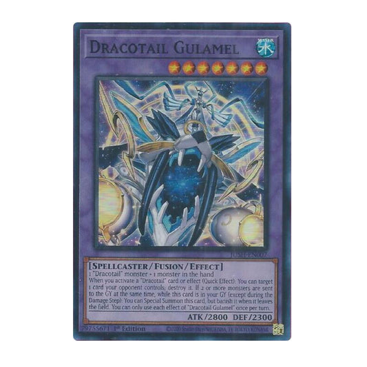 Yu-Gi-Oh! Dracotail Gulamel (Super Rare) - Justice Hunters (JUSH)