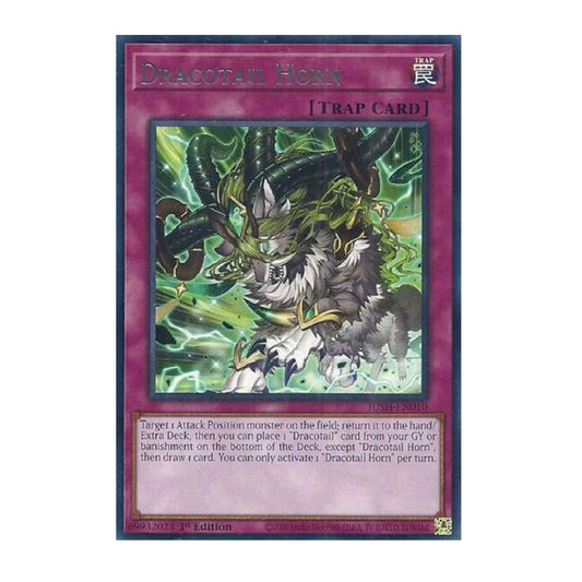 Yu-Gi-Oh! Dracotail Horn - Justice Hunters (JUSH)