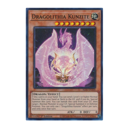 Yu-Gi-Oh! Dragolithia Kunzite - Alliance Insight (ALIN)