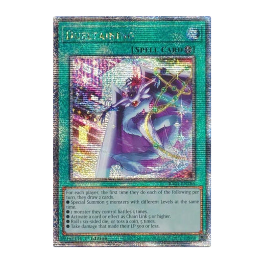 Dueltaining (Quarter Century Secret Rare) - Quarter Century Stampede