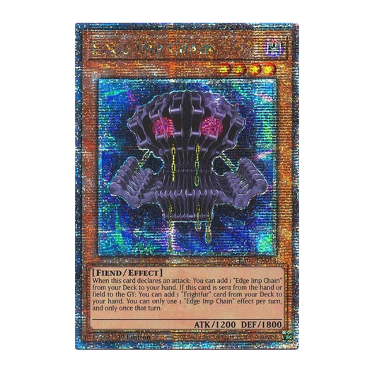 Yu-Gi-Oh! Edge Imp Chain (Quarter Century Secret Rare) - Quarter Century Stampede