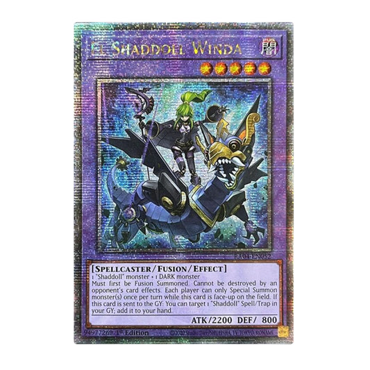 Yu-Gi-Oh! El Shaddoll Winda (Quarter Century Secret Rare) - Quarter Century Stampede