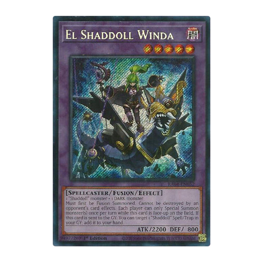 Yu-Gi-Oh! El Shaddoll Winda (Secret Rare) - Quarter Century Stampede