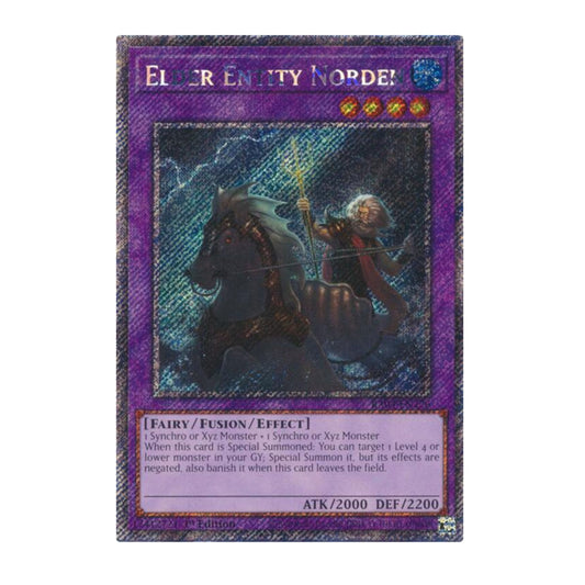 Yu-Gi-Oh! Elder Entity Norden (Platinum Secret Rare) - Quarter Century Stampede