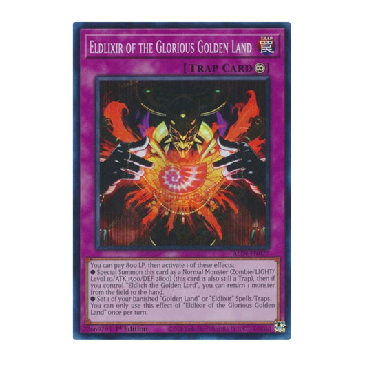 Yu-Gi-Oh! Eldlixir of the Glorious Golden Land - Alliance Insight (ALIN)