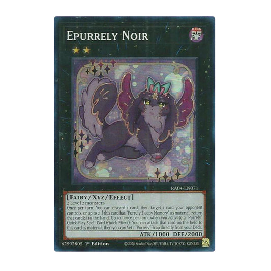 Yu-Gi-Oh! Epurrely Noir - Quarter Century Stampede