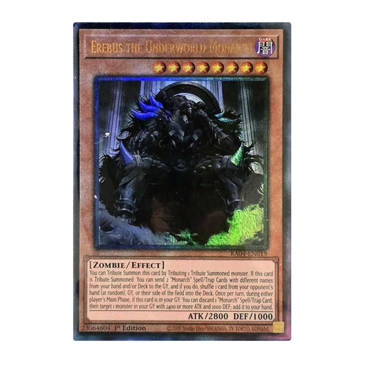 Yu-Gi-Oh! Erebus the Underworld Monarch (PUR) - Quarter Century Stampede