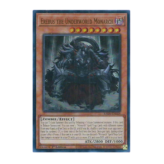 Yu-Gi-Oh! Erebus the Underworld Monarch (UR) - Quarter Century Stampede