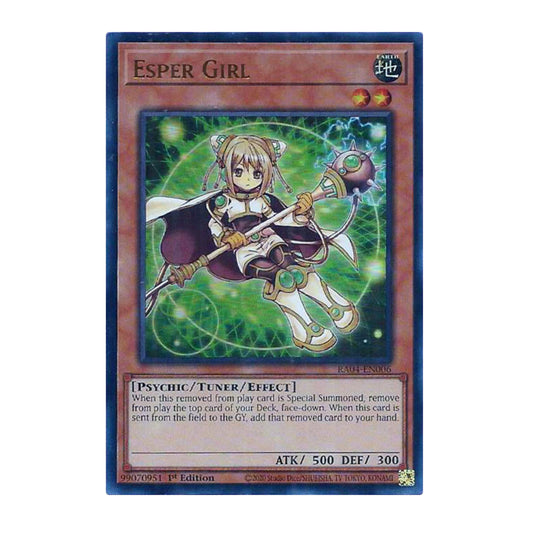 Yu-Gi-Oh! Esper Girl (UR) - Quarter Century Stampede
