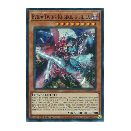 Yu-Gi-Oh! Evil Twins Ki-sikil & Lil-la - Quarter Century Stampede