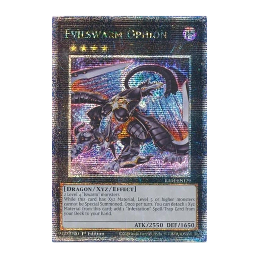 Yu-Gi-Oh! Evilswarm Ophion (Quarter Century Secret Rare) - Quarter Century Stampede