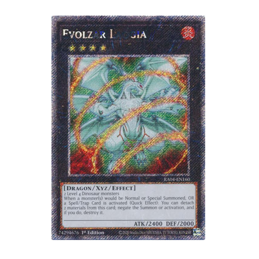 Yu-Gi-Oh! Evolzar Laggia (Platinum Secret Rare) - Quarter Century Stampede