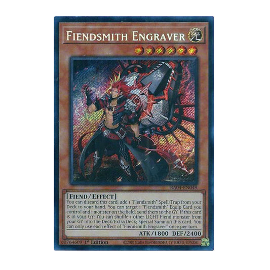 Yu-Gi-Oh! Fiendsmith Engraver (Secret Rare) - Quarter Century Stampede