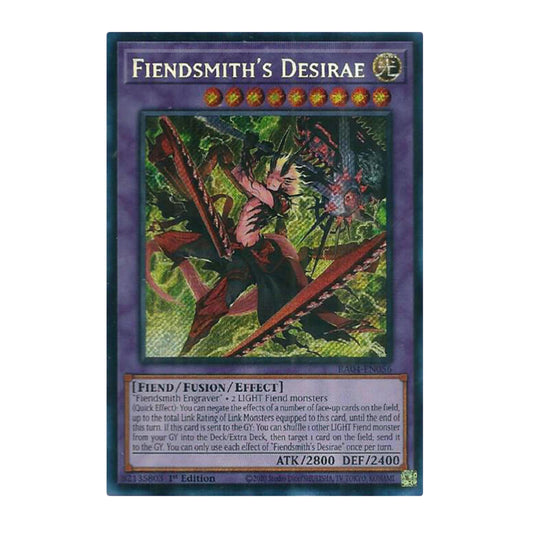 Yu-Gi-Oh! Fiendsmith's Desirae (Secret Rare) - Quarter Century Stampede