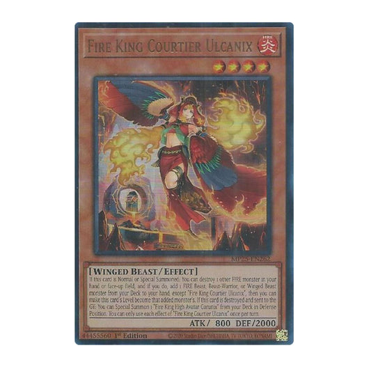 Yu-Gi-Oh! Fire King Courtier Ulcanix - 2025 Mega-Pack (MP25)