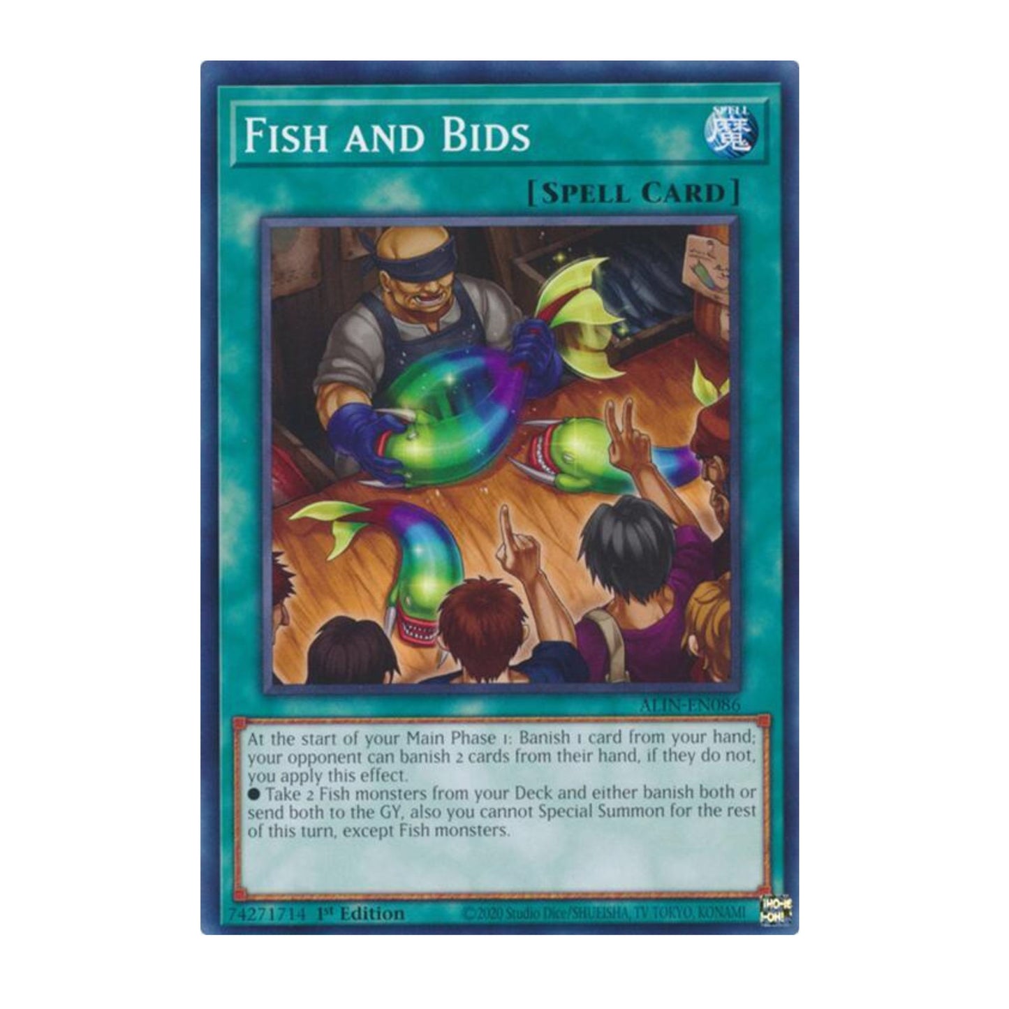 Yu-Gi-Oh! Fish and Bids - Alliance Insight (ALIN)